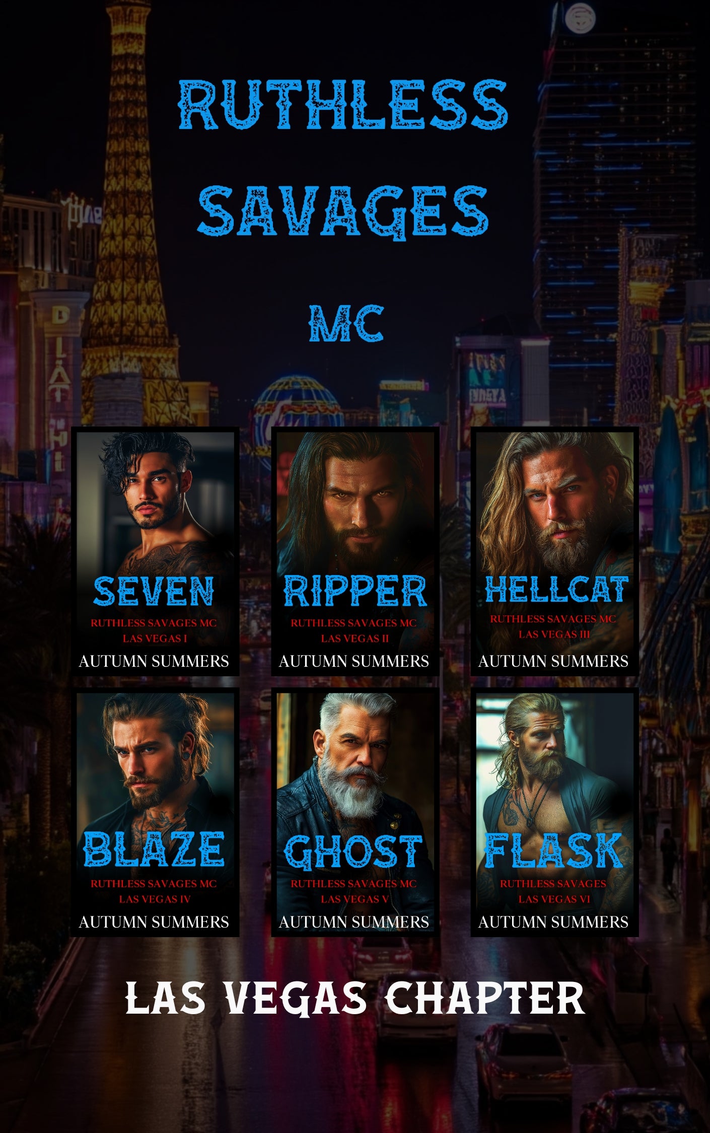 Ruthless Savages MC Romance Series Bundle: Las Vegas Chapter