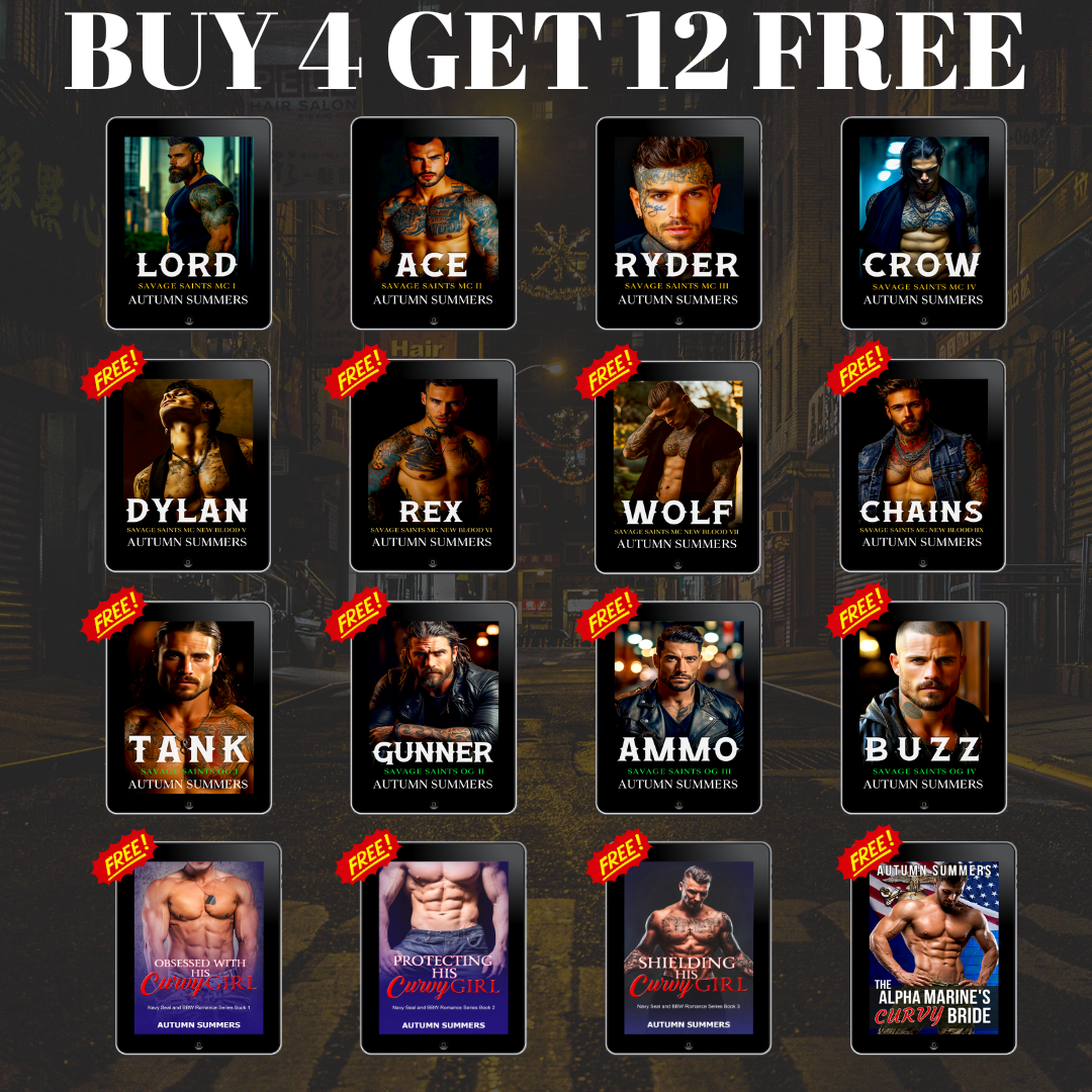 Savage Saints MC Romance + Military Romance Bundle | Buy 4 Get 12 Free