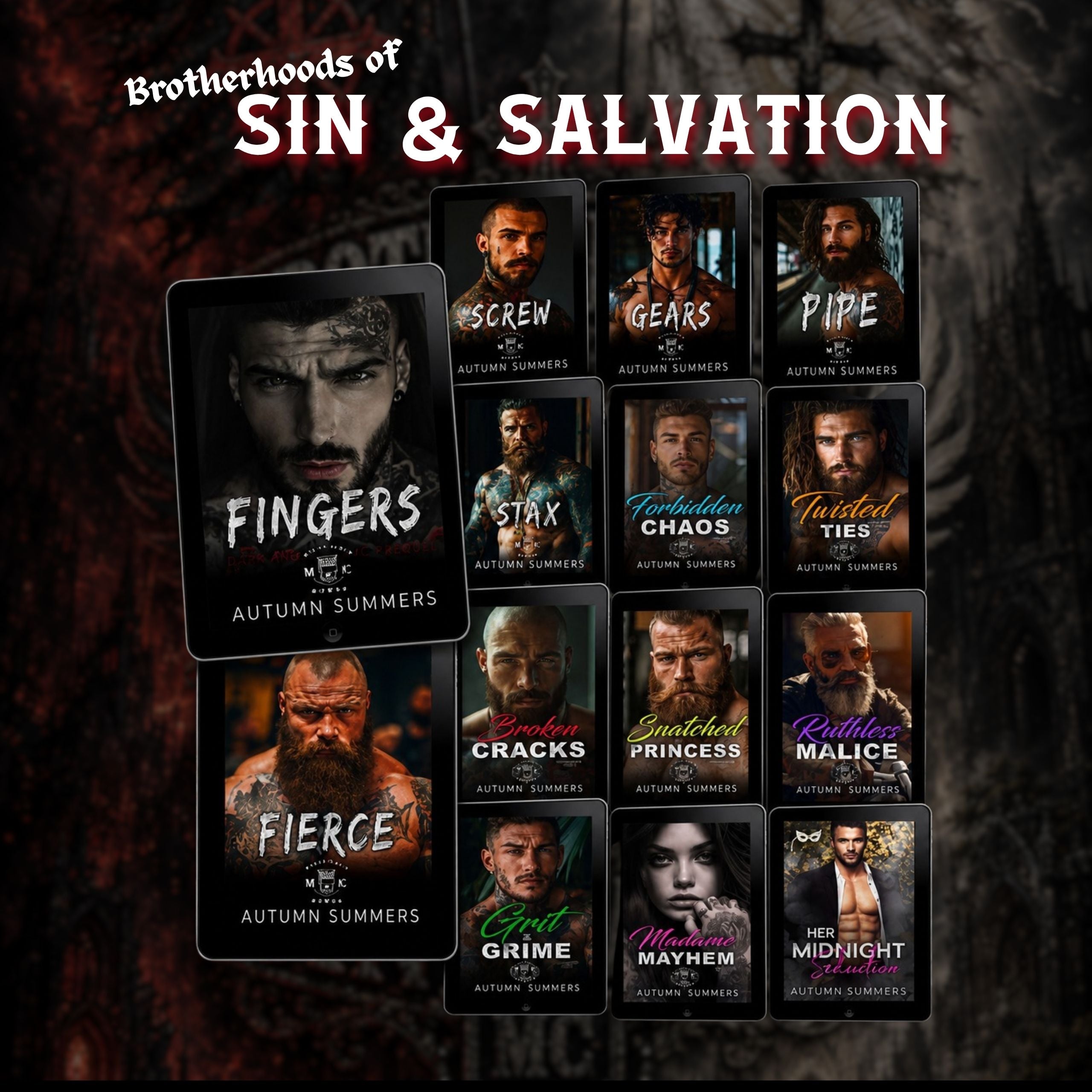Brotherhoods of Sin & Salvation | 14 Dangerous Alpha Romance eBooks