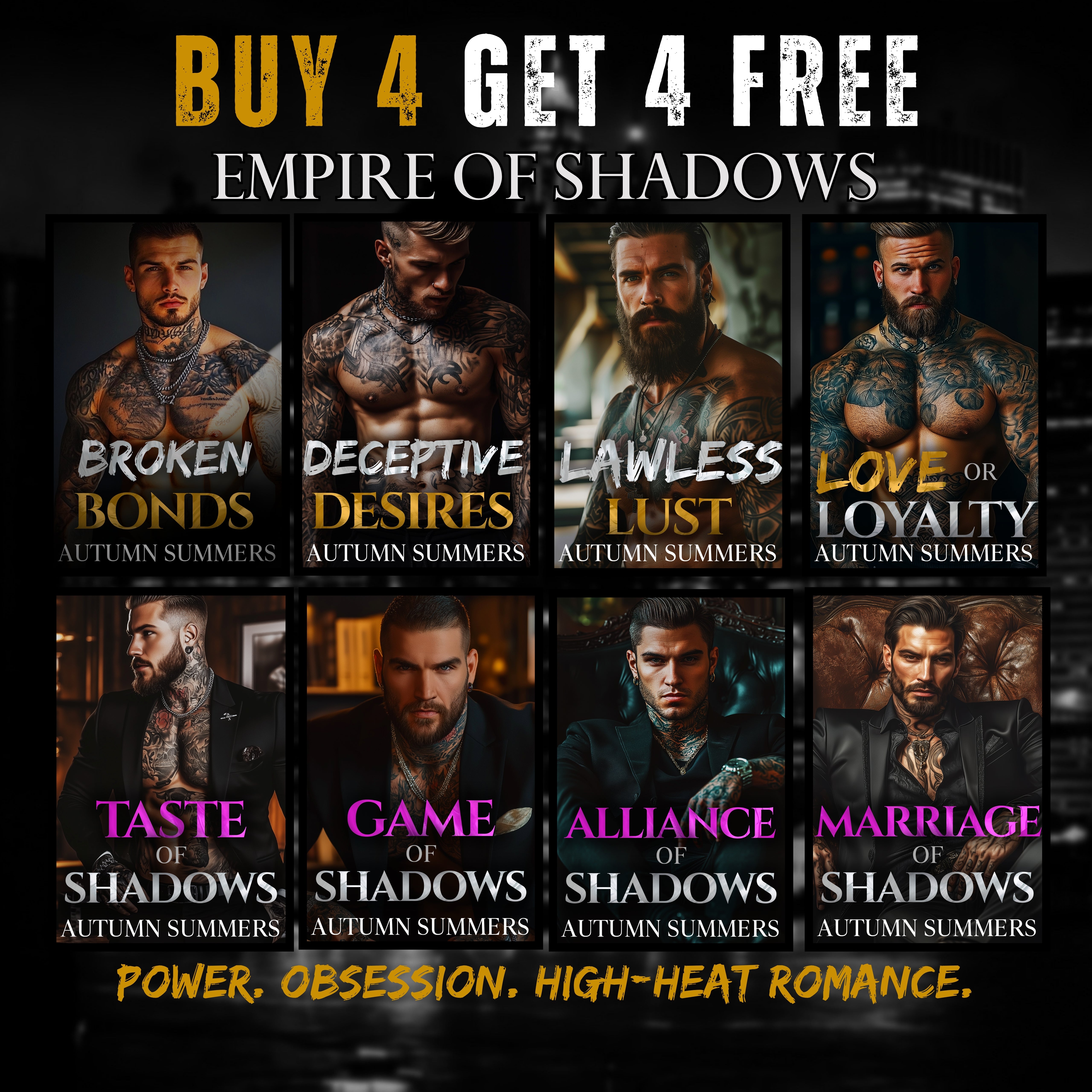 Empire of Shadows | 8 Possessive Alpha Romance eBooks