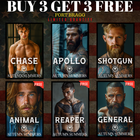 BUY 3 GET 3 FREE | HEROES MC: FORT BRAGG | MC ROMANCE SERIES