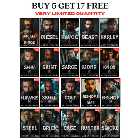 BUY 5 GET 17 FREE | WICKED KINGS BUNDLE 1