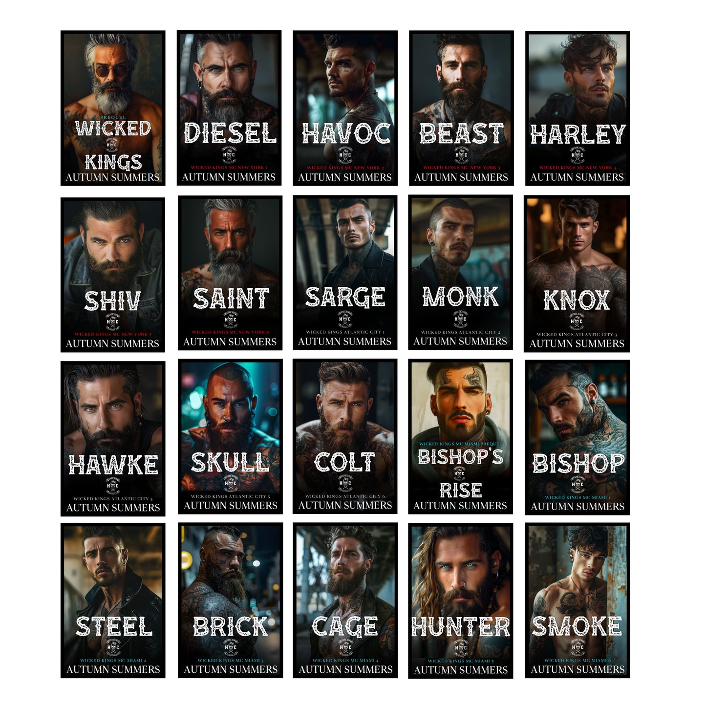 Wicked Kings MC  | Buy 5, Get 17 Free